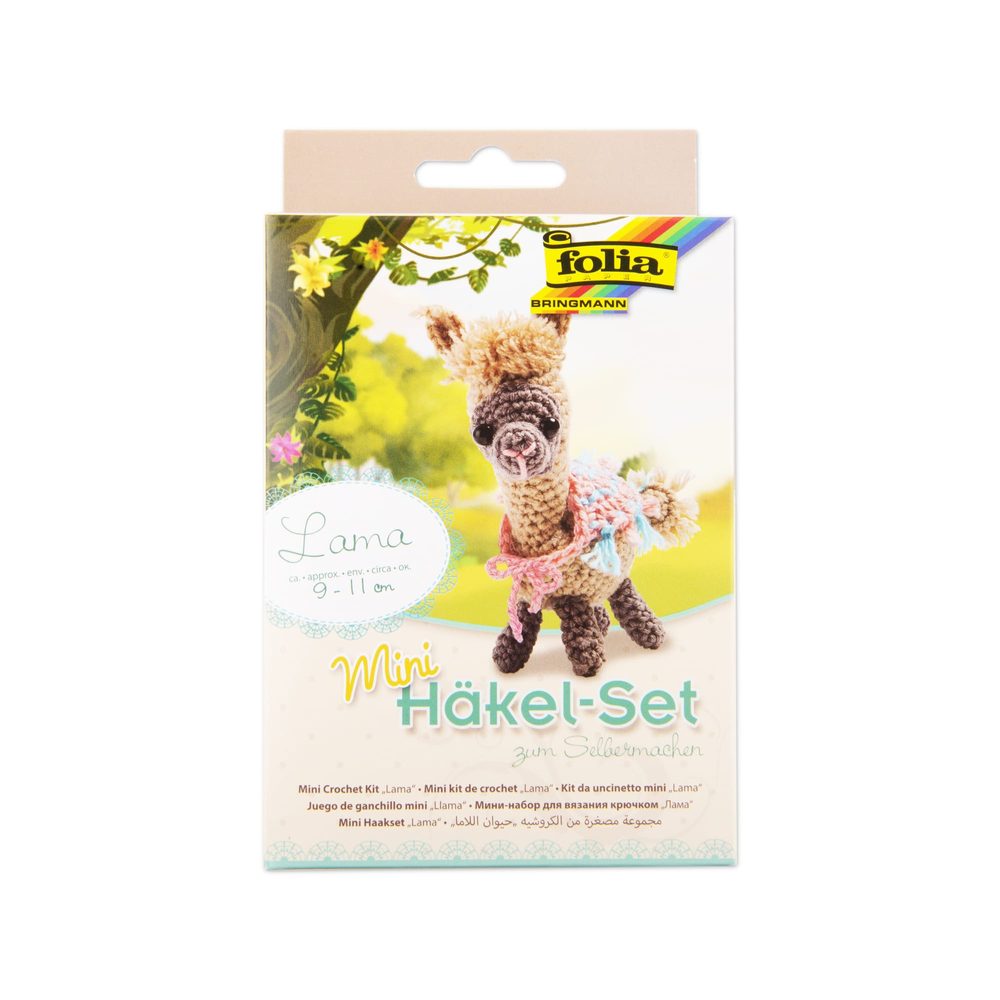 Háčkovací sada lama - 3 sady
