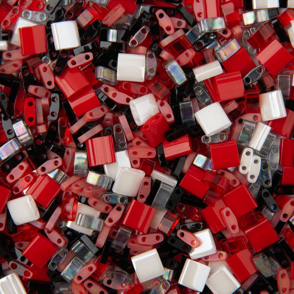 Miyuki Tila směs skleněných korálků Royal flush - 21 g