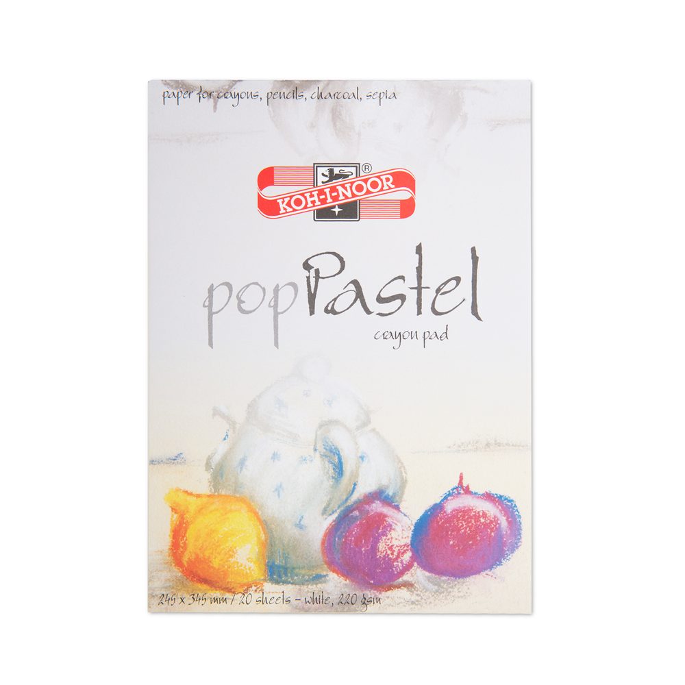 Koh-i-noor skicák pop PASTEL 20 listů 24,5x34,5cm 220g/m² lepený - 1 ks