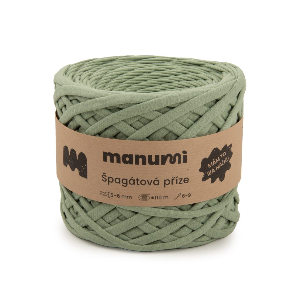 Manumi špagátová příze šalvějová - 3 ks