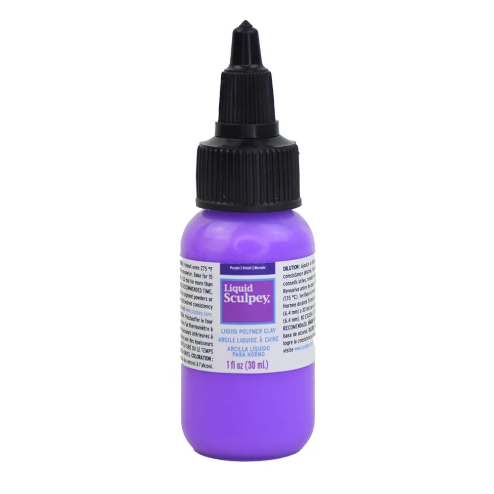 Sculpey tekutá polymerová hmota 30ml Purple fialová - 5 ks - 5 ks