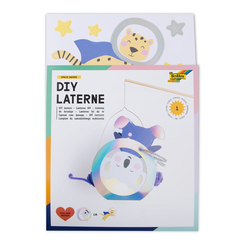 Sada na výrobu lampionu vesmír - 3 sady