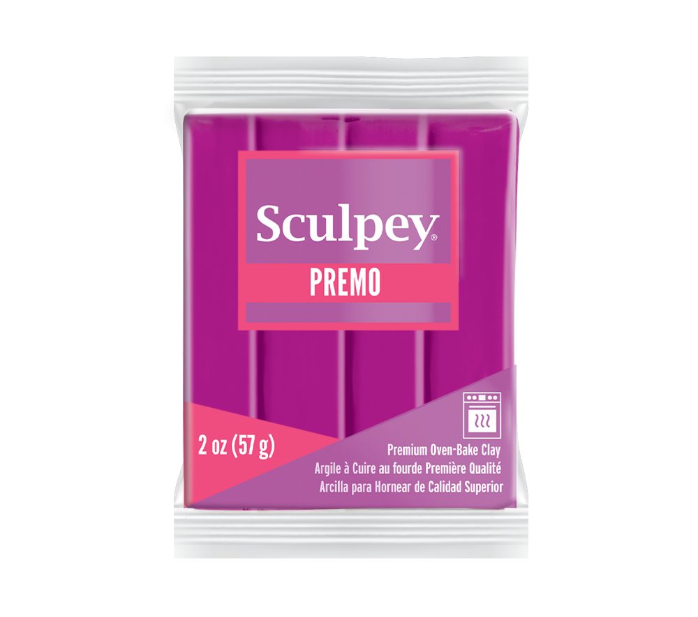 Sculpey PREMO Fuchsia fuchsiová - 5 ks - 5 ks