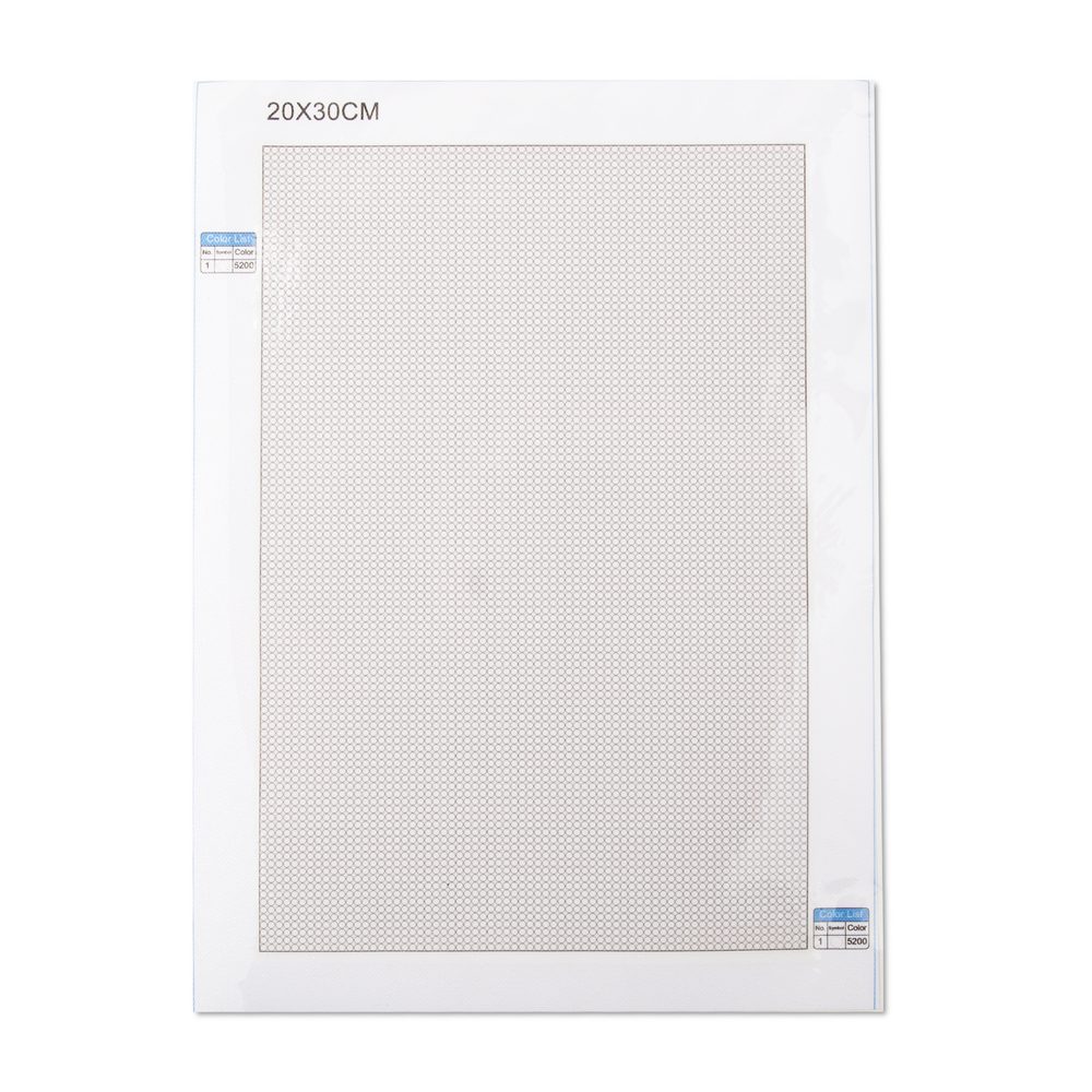 Samolepící plátno na diamantové malování prázdné 20x30cm - 1 ks