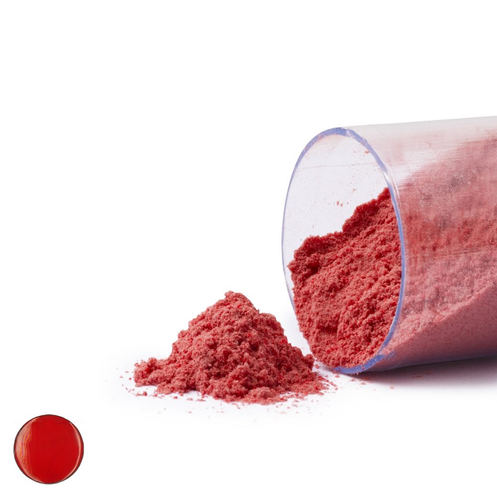 Emaux Soyer Pravý šperkařský smalt Soyer opakní krycí červený 5g - 5 ks - 5 ks