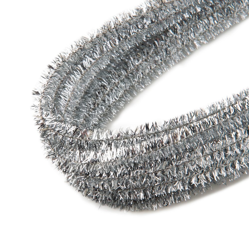 Žinylkové dráty 50x0,8cm 10ks stříbrné - 3 balení