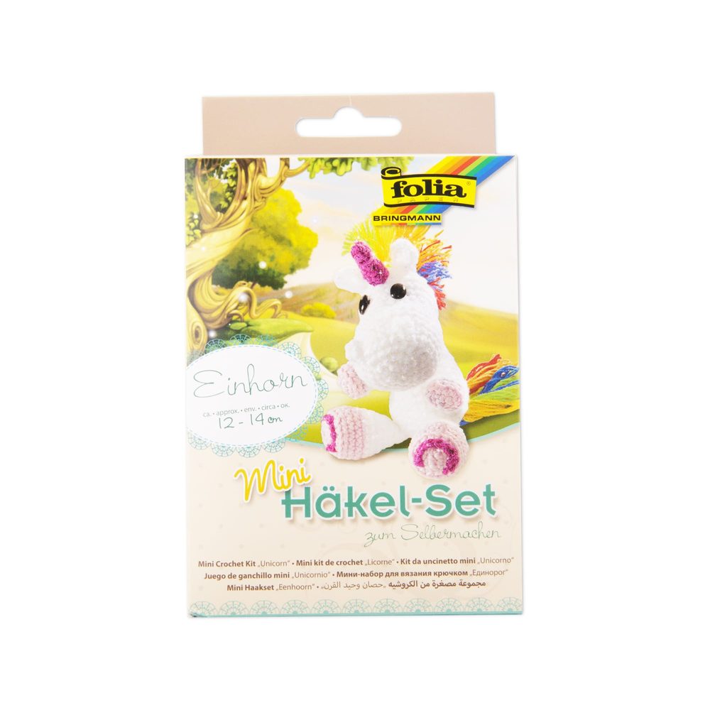 Háčkovací sada jednorožec - 3 sady