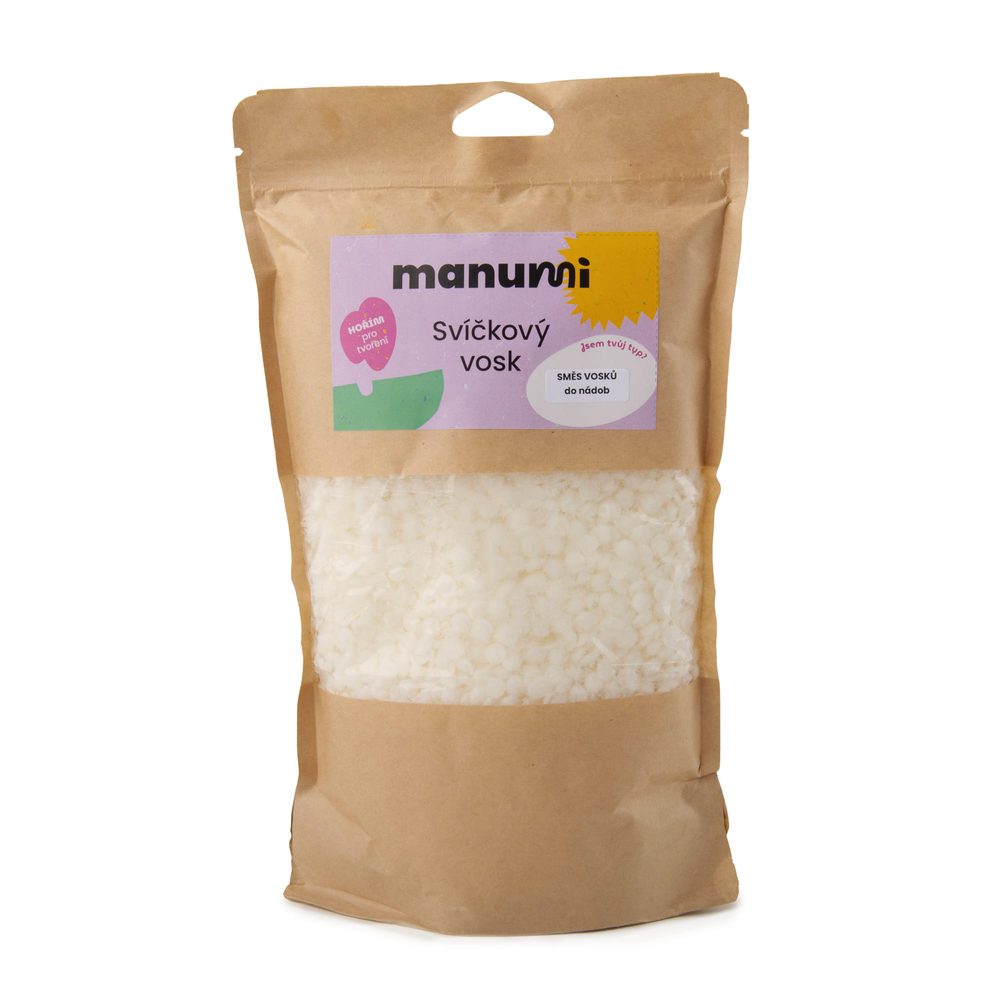 Manumi parafín na výrobu svíček z forem - 5 balení