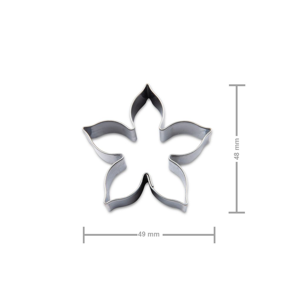 Vykrajovátko klematis 50x48mm - 1 ks