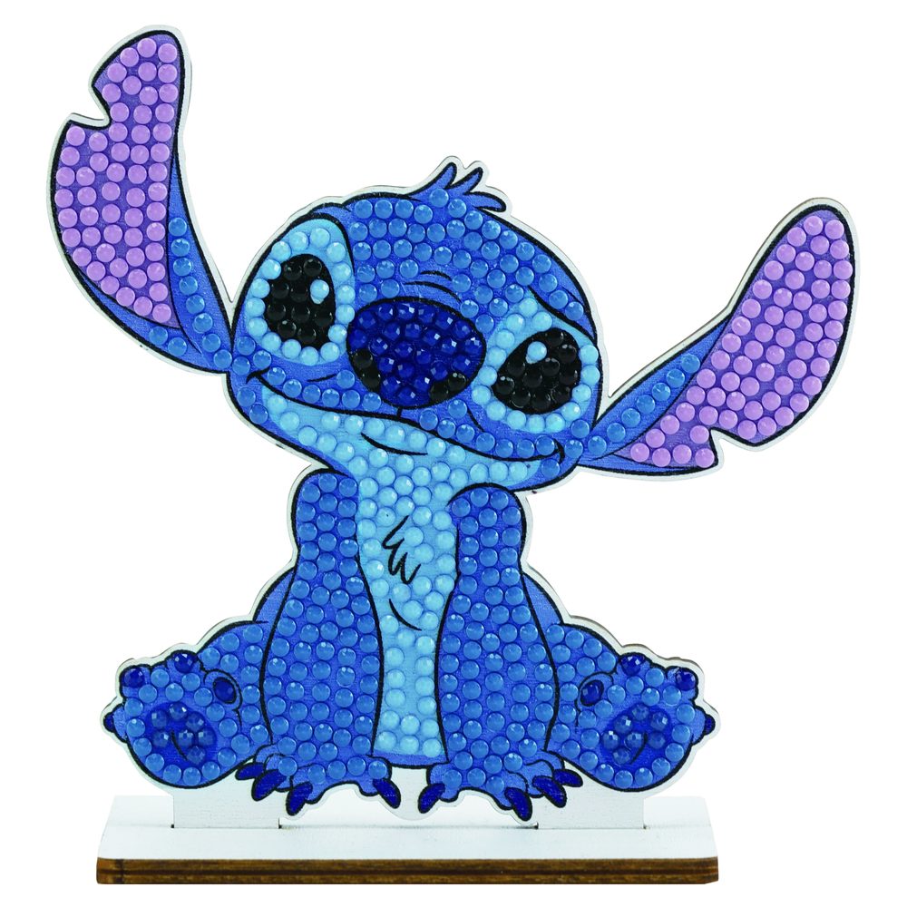 Diamantové malování postava Disney Stitch - 3 ks