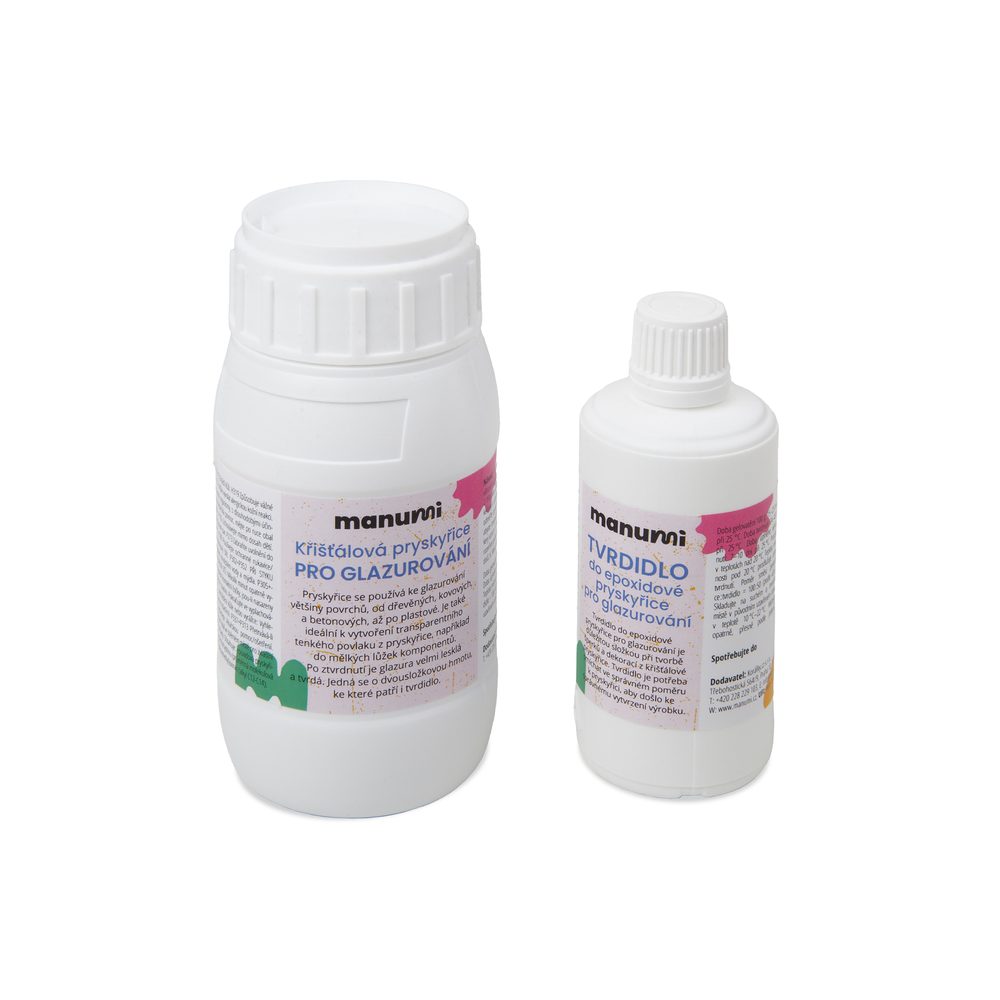 Manumi Křišťálová pryskyřice pro glazurování 300g - 3 ks