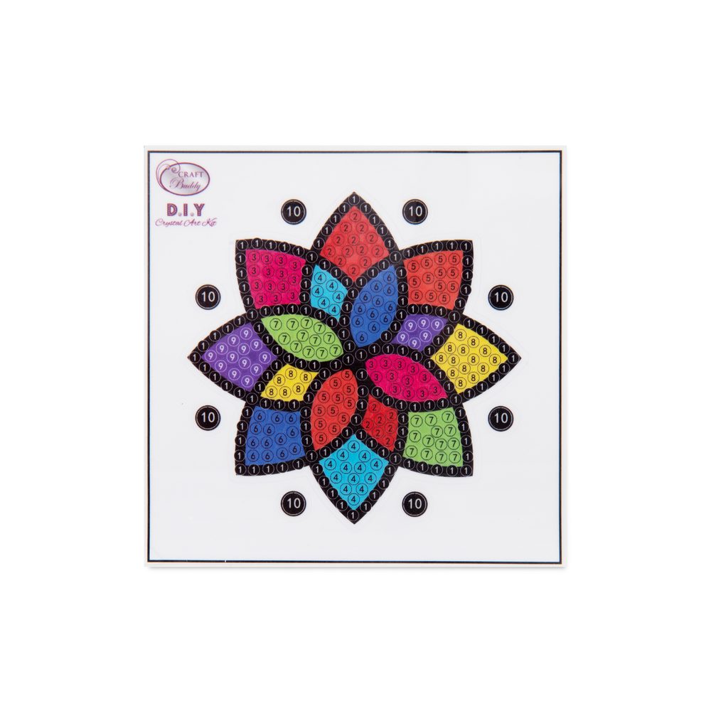 Diamantové malování samolepka mandala - 3 ks