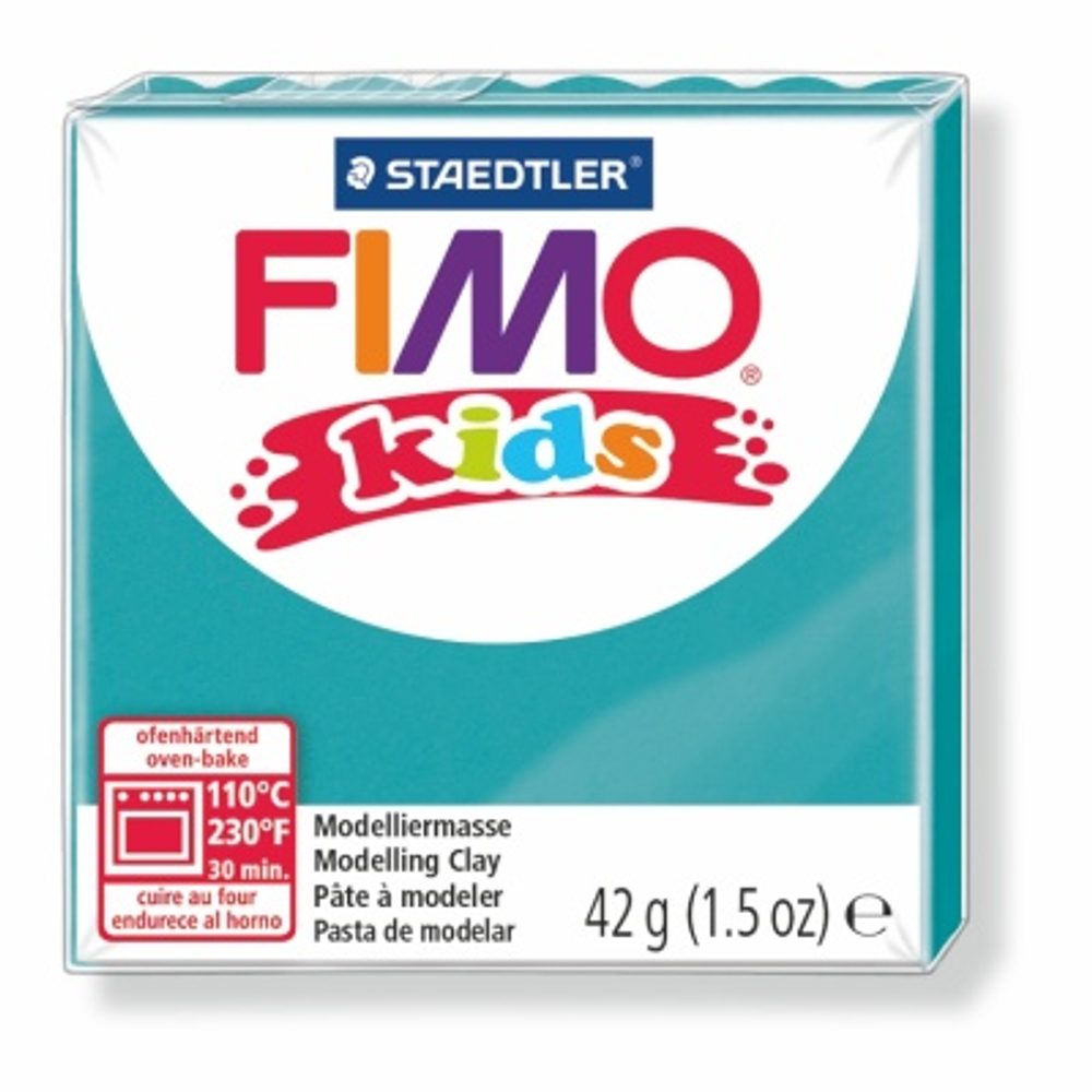 Staedtler FIMO Kids 42g (8030-39) tyrkysová - 3 ks