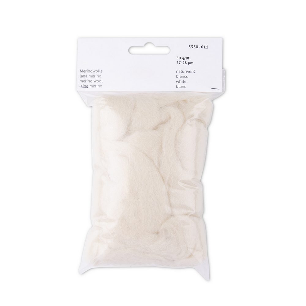 Merino vlněné rouno 50 g - 3 ks