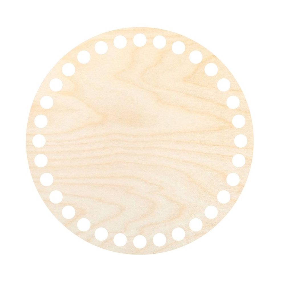 Dno na háčkovaný košík kruh 30cm - 3 ks