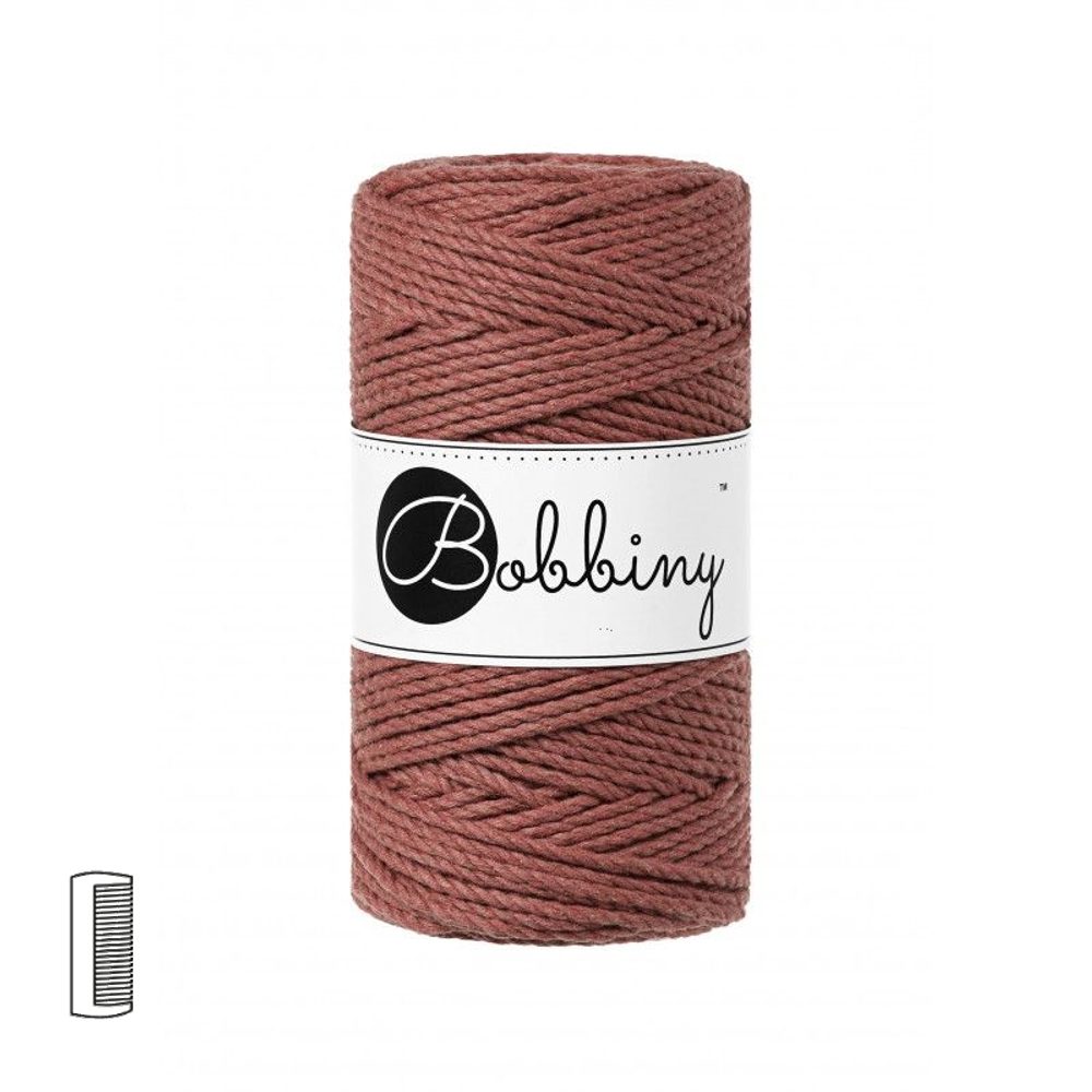Bobbiny Macramé příze Regular 3PLY 3mm Sunset - 1 ks