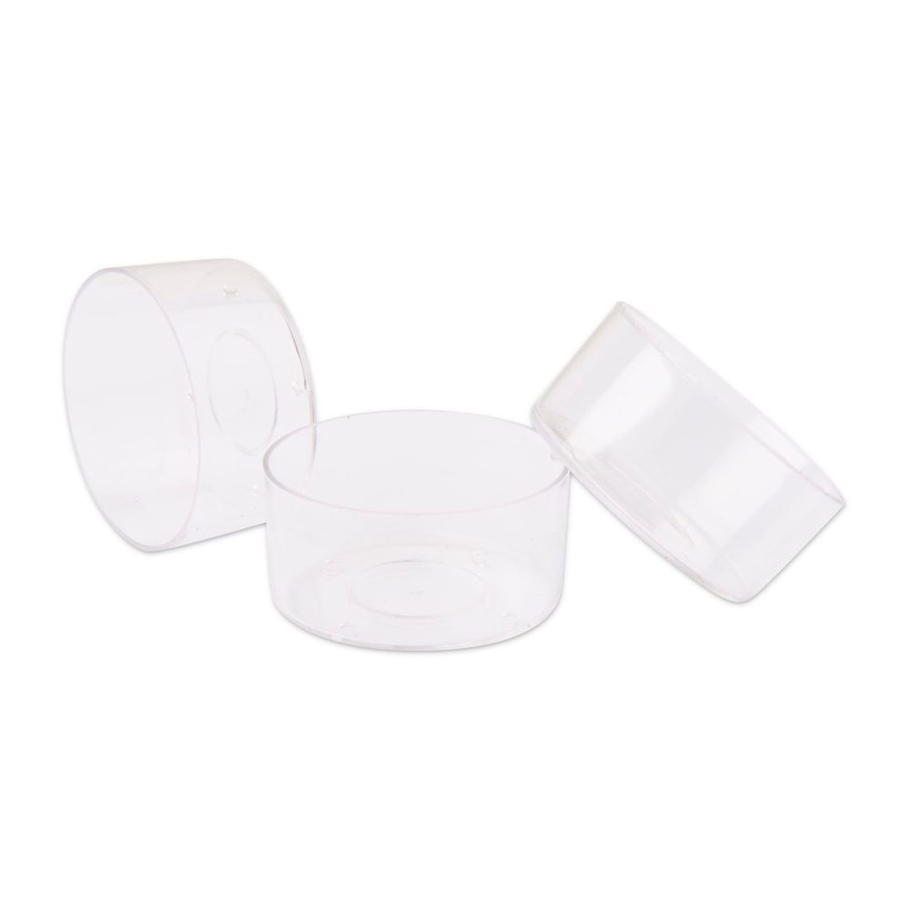 Kelímek na čajovou svíčku kulatý 18x38mm - 9 ks