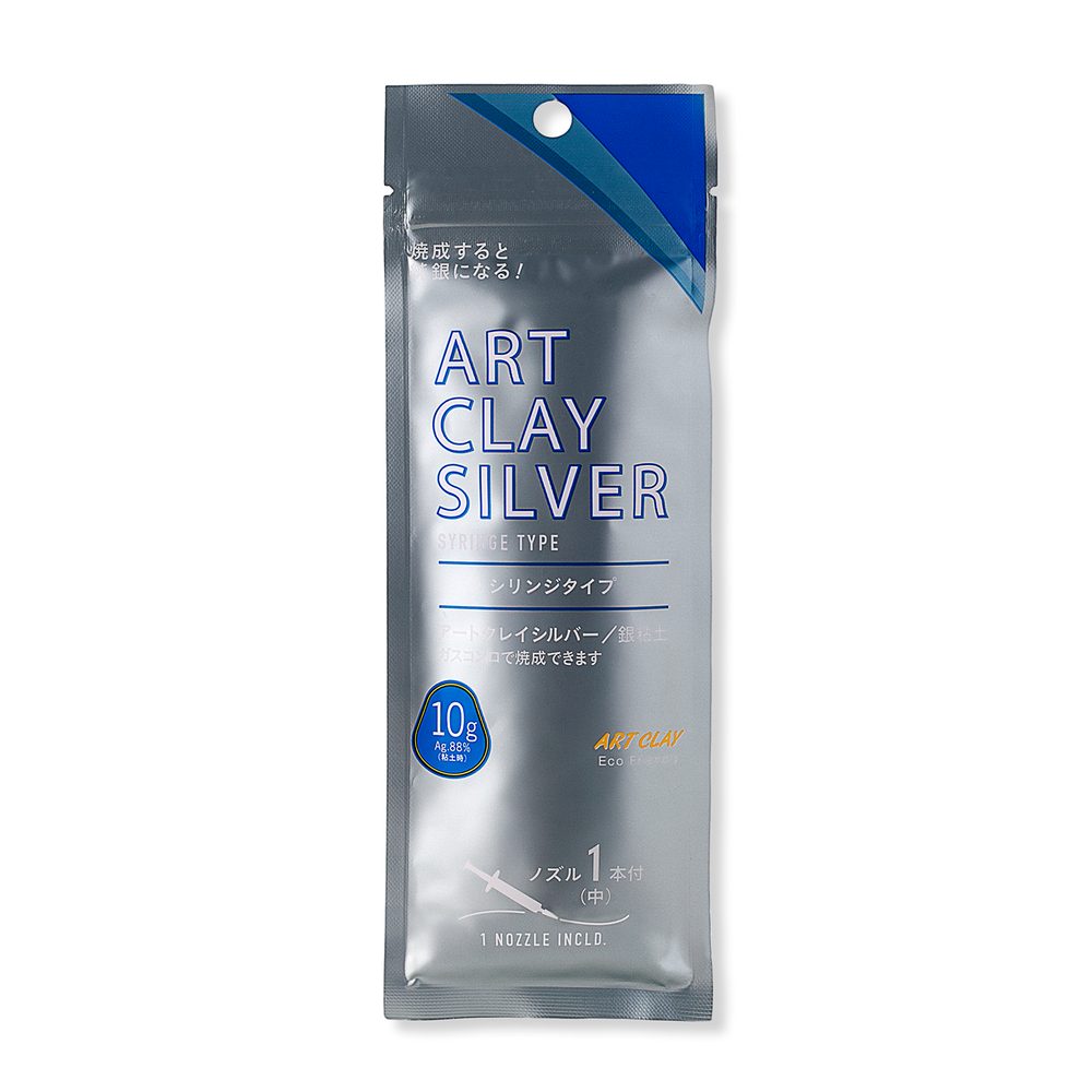 Art Clay Silver stříbrná modelovací hlína ve stříkačce s hrotem 10g - 1 ks