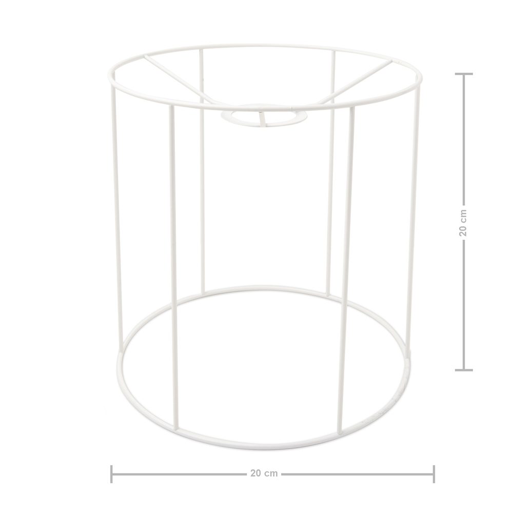 Efco Základ na stínidlo lampy válec 20cm - 3 ks