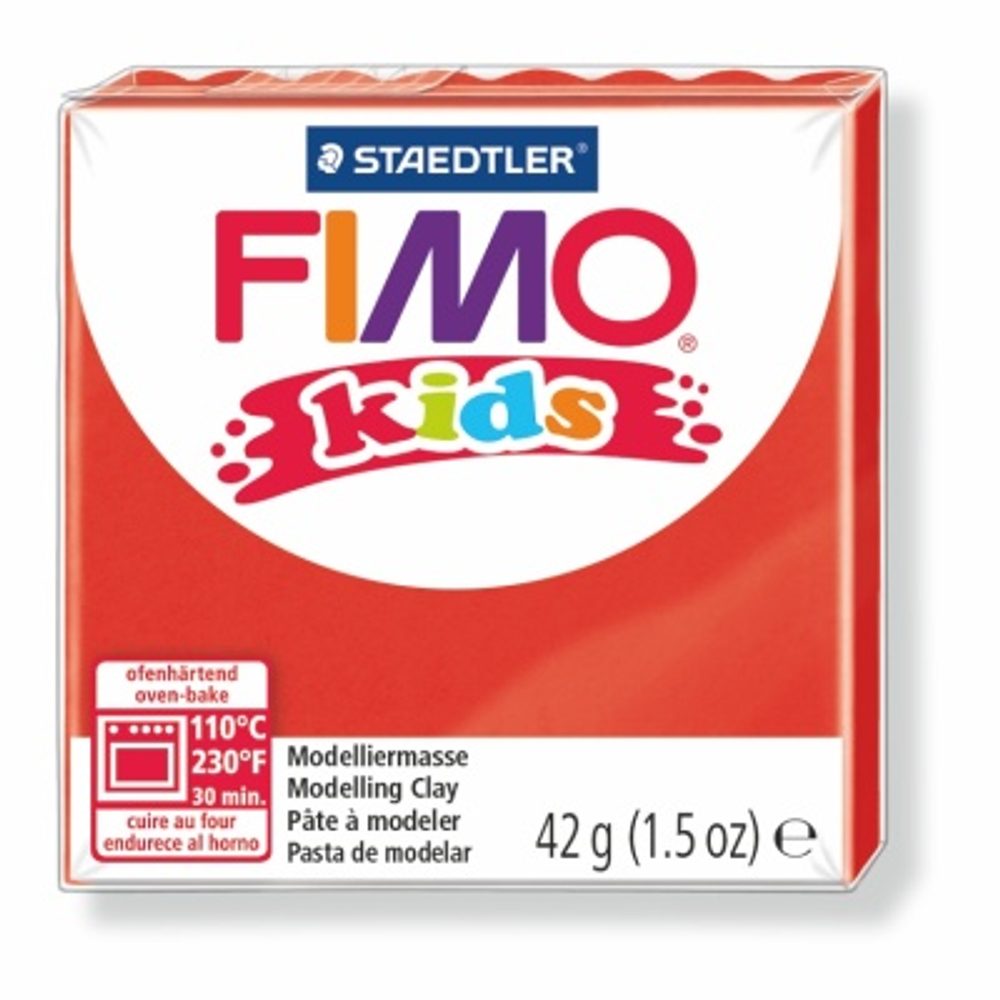 Staedtler FIMO Kids 42g (8030-2) červená - 1 ks