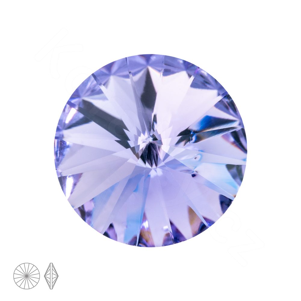 Preciosa MC Rivoli MAXIMA SS39 Tanzanite - 12 ks