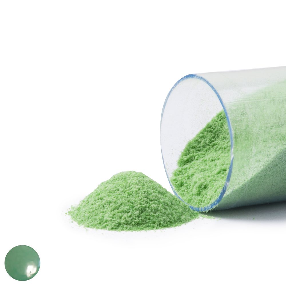 Emaux Soyer Pravý šperkařský smalt Soyer opakní krycí zelený 5g - 5 ks - 5 ks