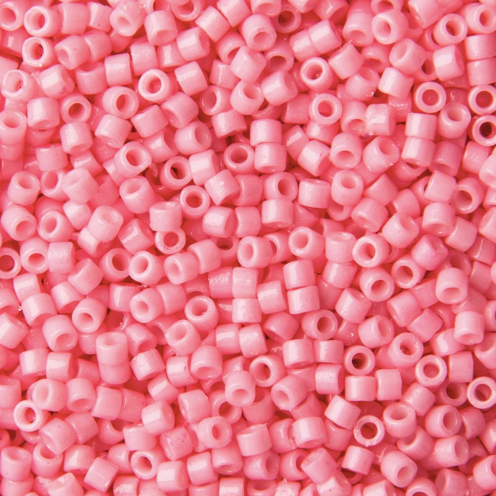 Miyuki Rokajlové korálky - Miyuki Delica 11/0 (DB-2116-50) Duracoat Opaque Light Carnation - 15 g