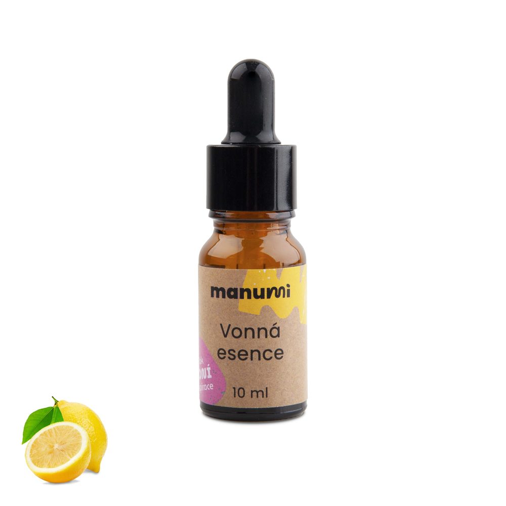 Manumi vonná esence citrón 10 ml - 5 ks - 5 ks