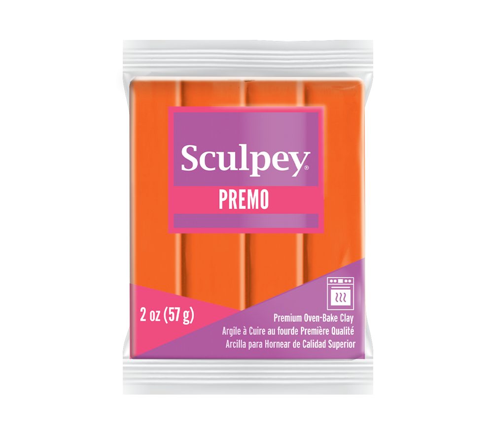 Sculpey PREMO Orange oranžová - 5 ks - 5 ks