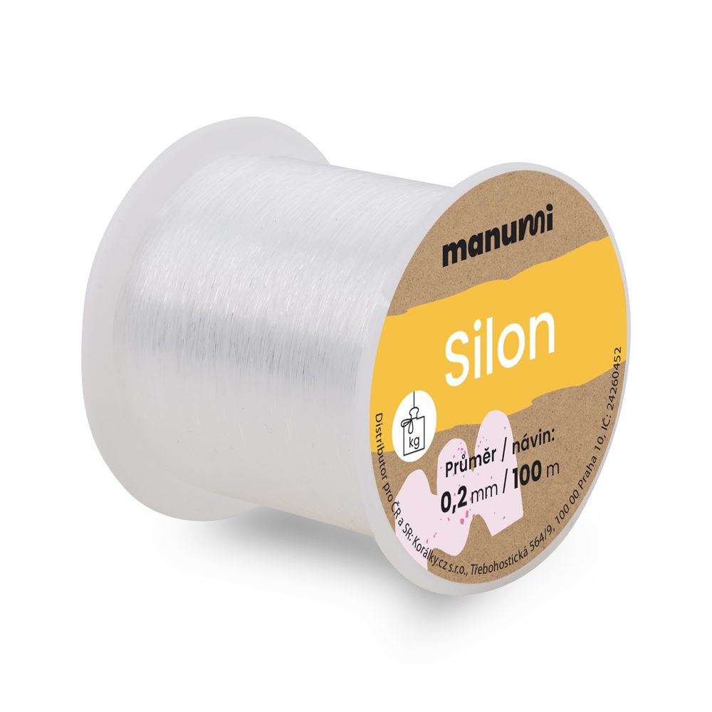 Manumi Vlasec na korálky 0,2 mm/100m - 1 ks