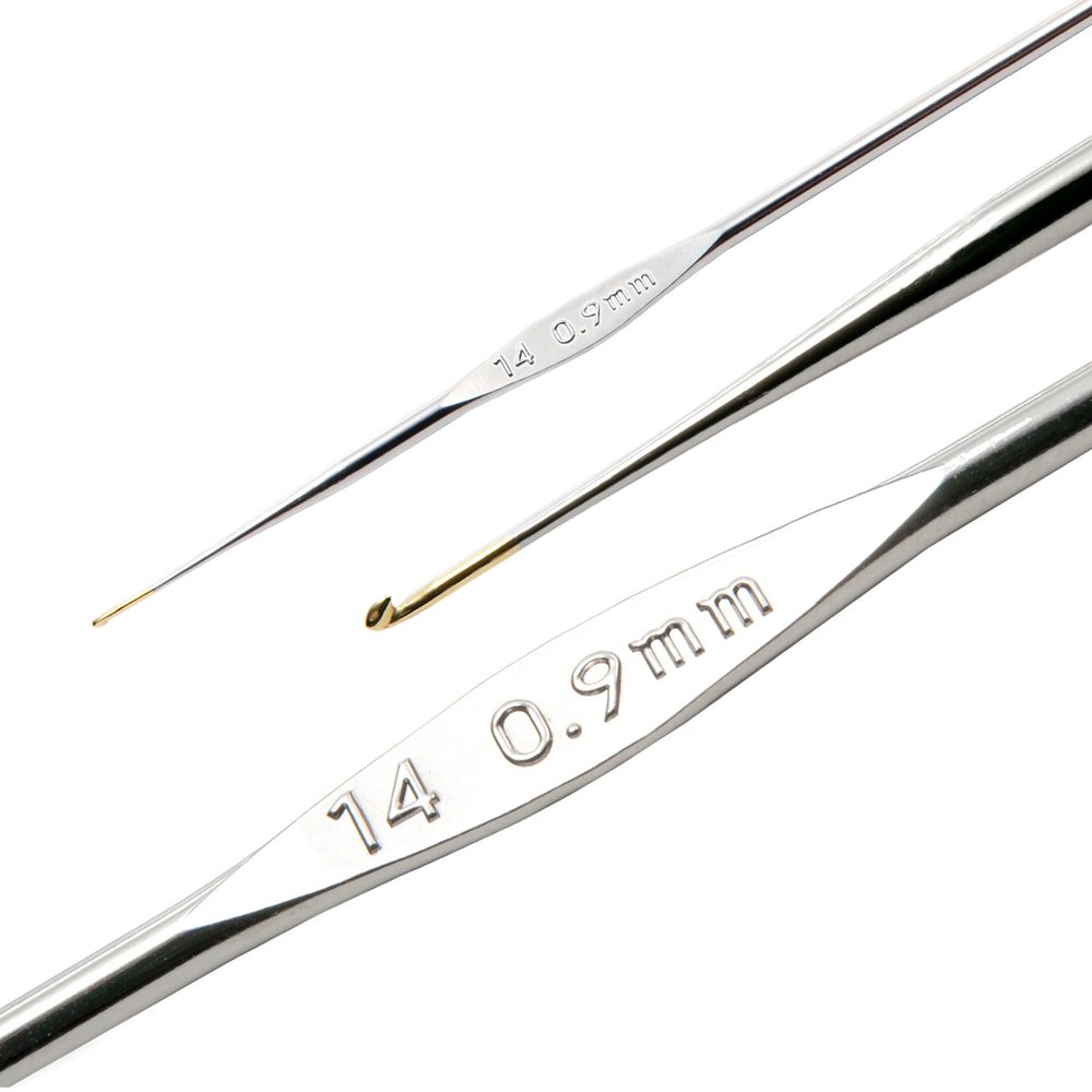 Háček na háčkování TULIP 0,9 mm - 1 ks