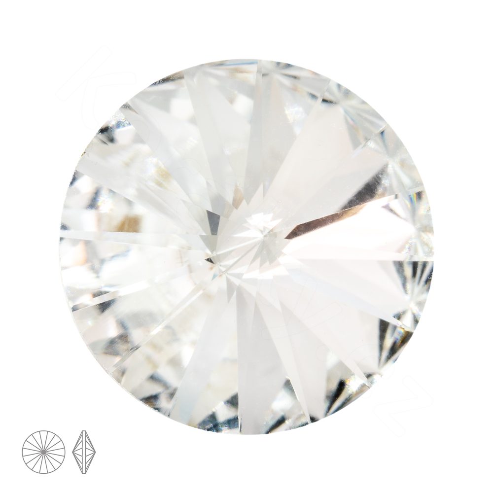 Levně Preciosa MC Rivoli MAXIMA 16 mm Crystal - 1 ks