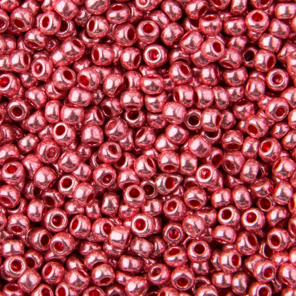 PRECIOSA ORNELA Rokajlové korálky - PRECIOSA rokajl 10/0 Terra Metallic (18598) č. 238 - 20 g