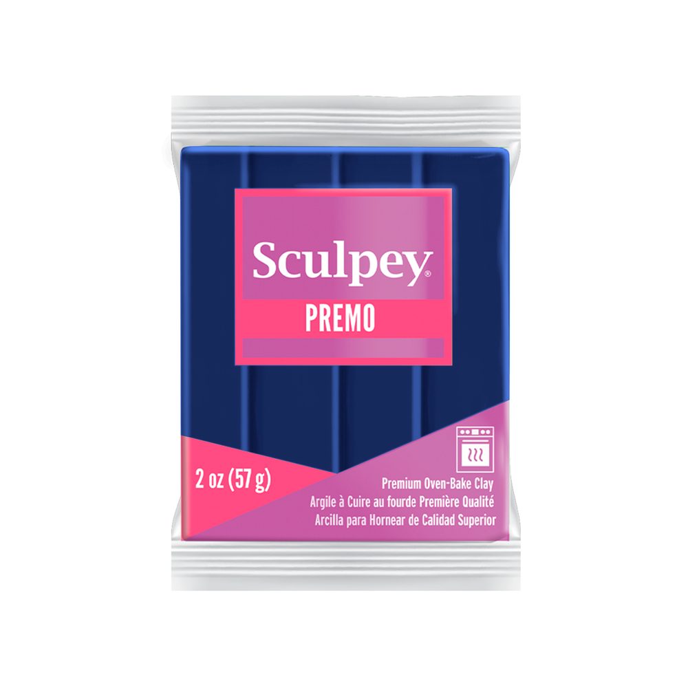 Sculpey PREMO Ultramarine Blue Hue ultramarinová modrá - 5 ks - 5 ks