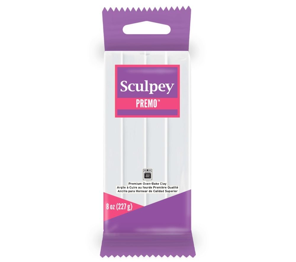 Sculpey PREMO 227g White bílá - 3 ks