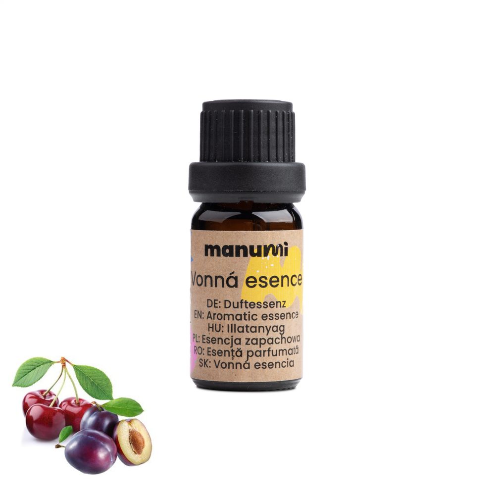 Manumi vonná esence třešeň se švestkou 10 ml - 1 ks