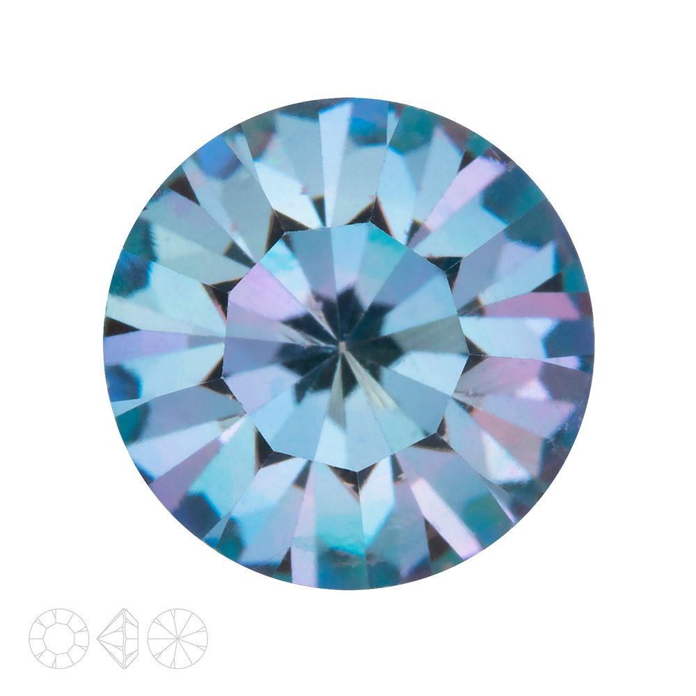 Preciosa MC Šaton MAXIMA SS39 Crystal Vitrail Light - 18 ks