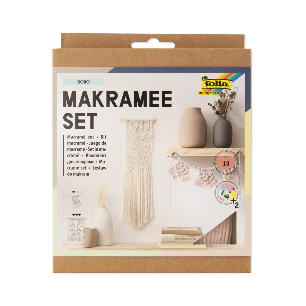Macramé startovací sada Boho - 3 ks