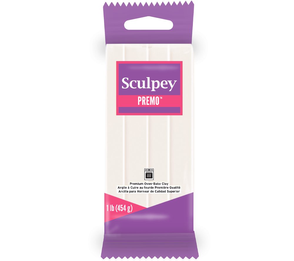 Sculpey PREMO 454g White Translucent bílá průhledná - 1 ks