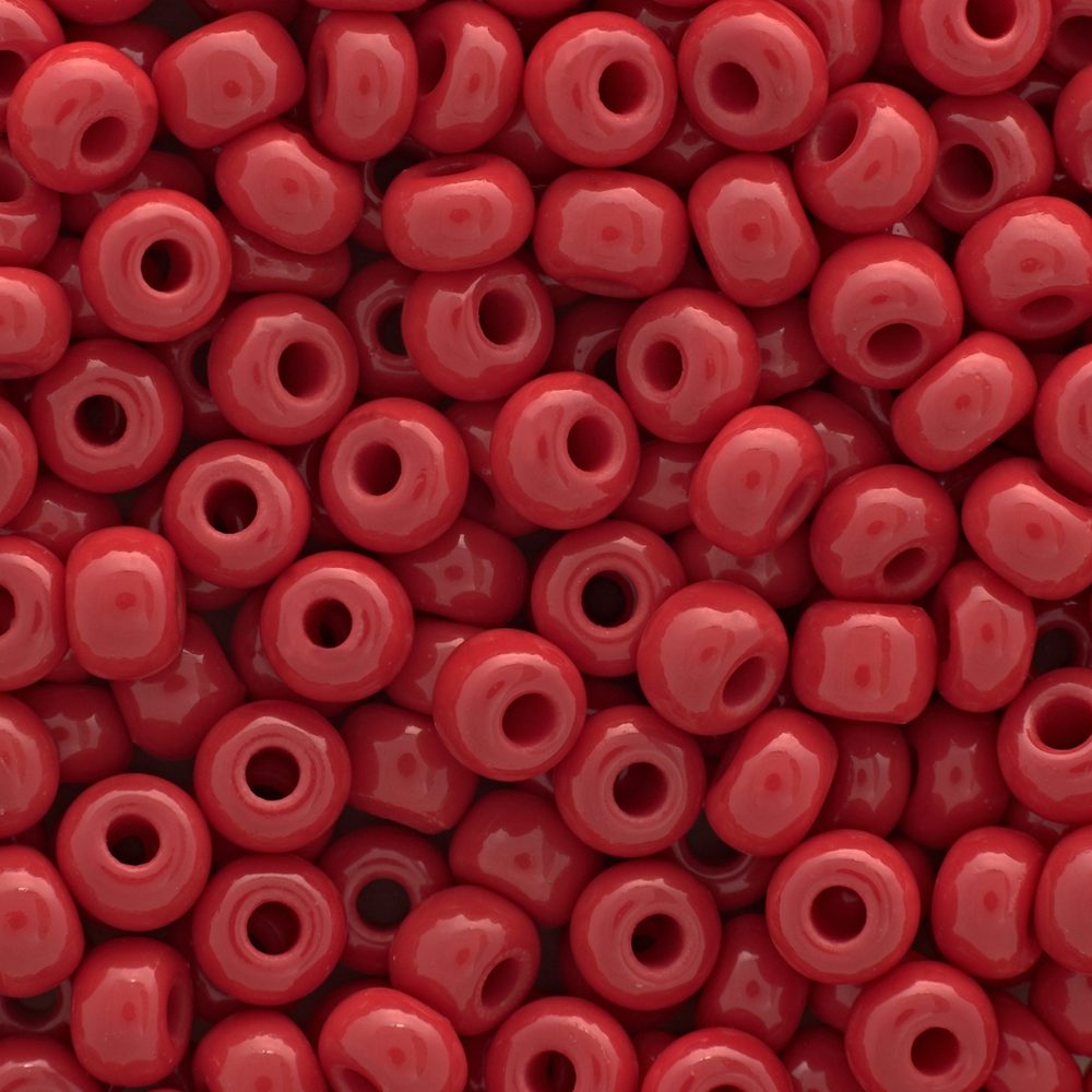 PRECIOSA ORNELA Rokajlové korálky - PRECIOSA rokajl 5/0 sytý (93190) č. 124 - 20 g