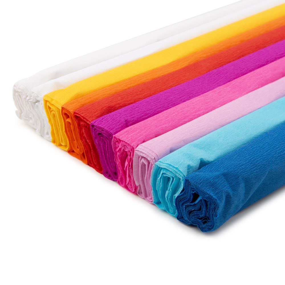 Sada krepových papírů Mix 10 ks - 3 ks