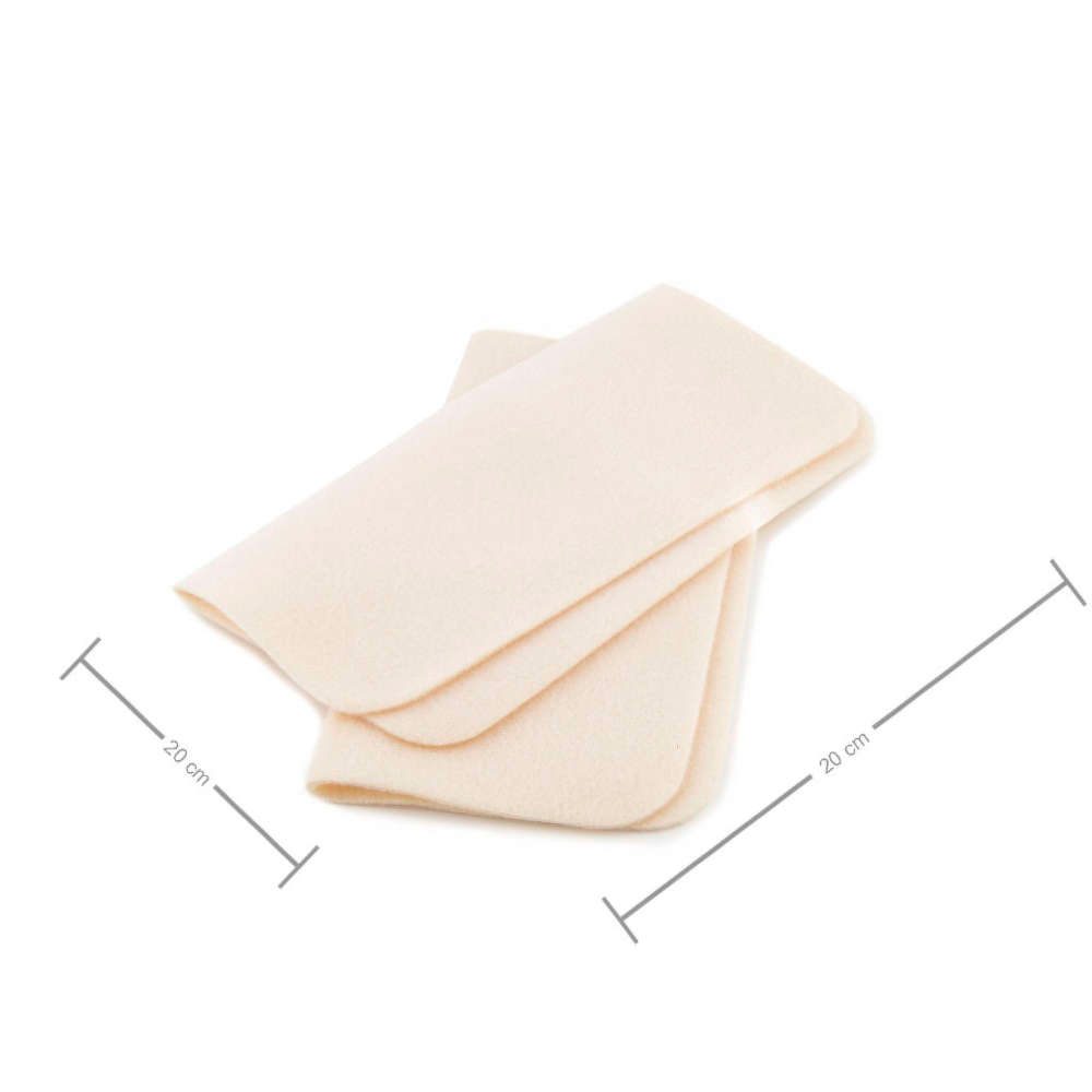 Beadsmith Textilní podložka pro práci s korálky 20 x 20 cm - 3 ks