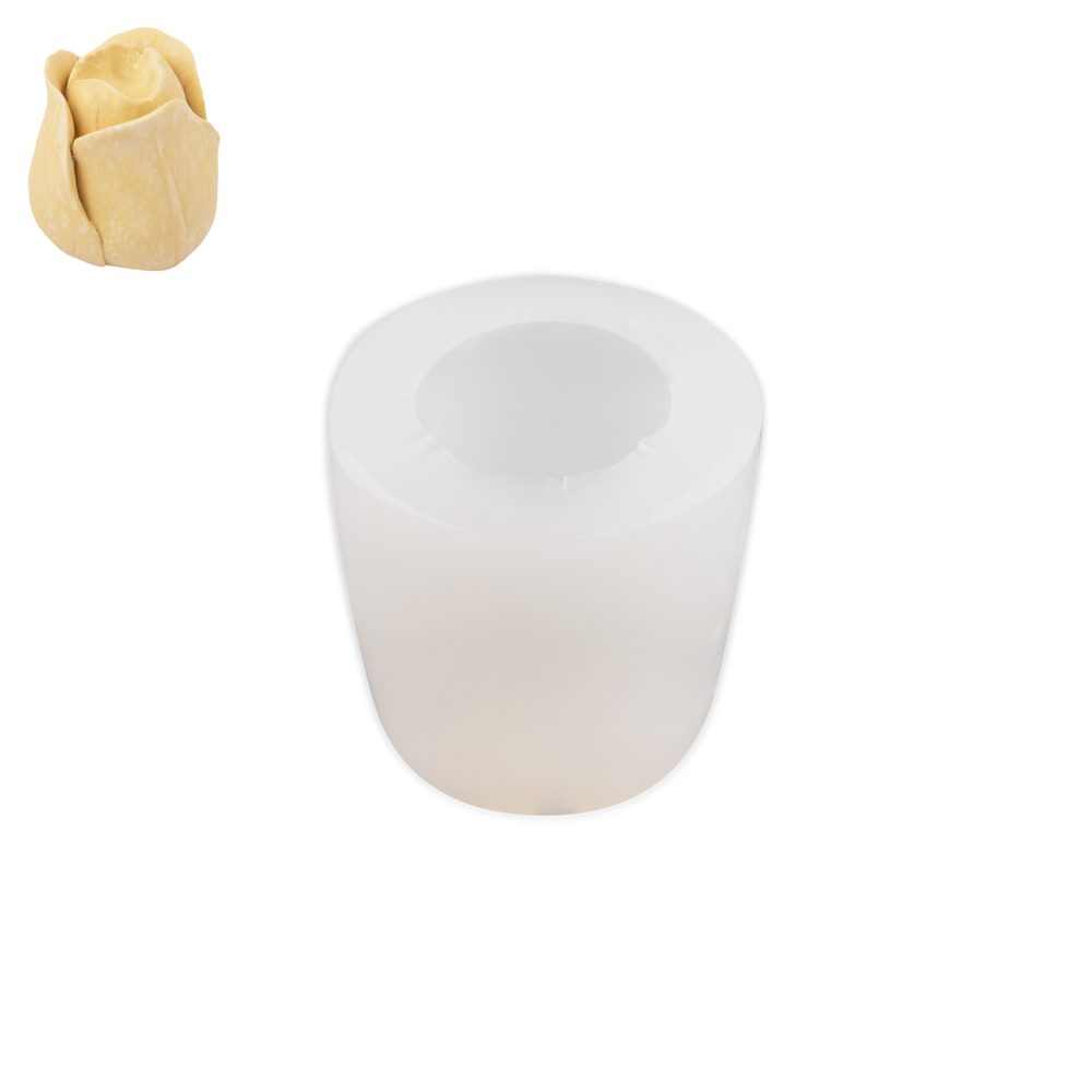 Manumi Silikonová forma na odlévání kreativní hmoty růže 45x45mm - 1 ks