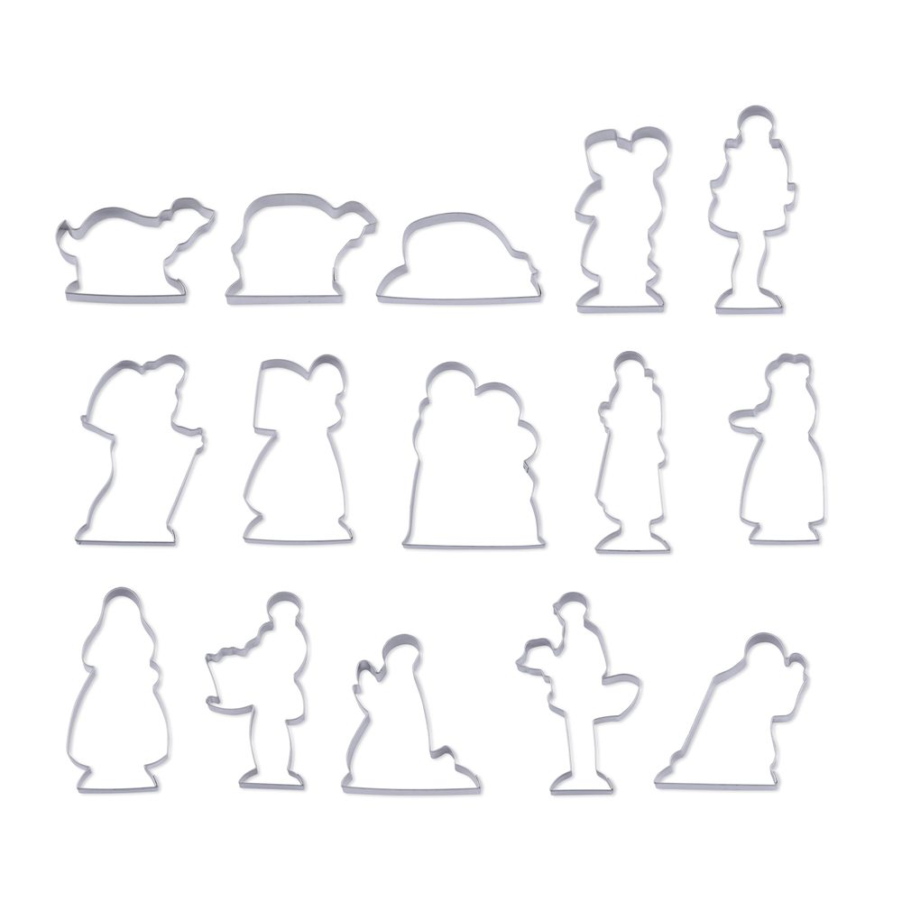 Sada vykrajovátek betlém 15ks - 1 ks