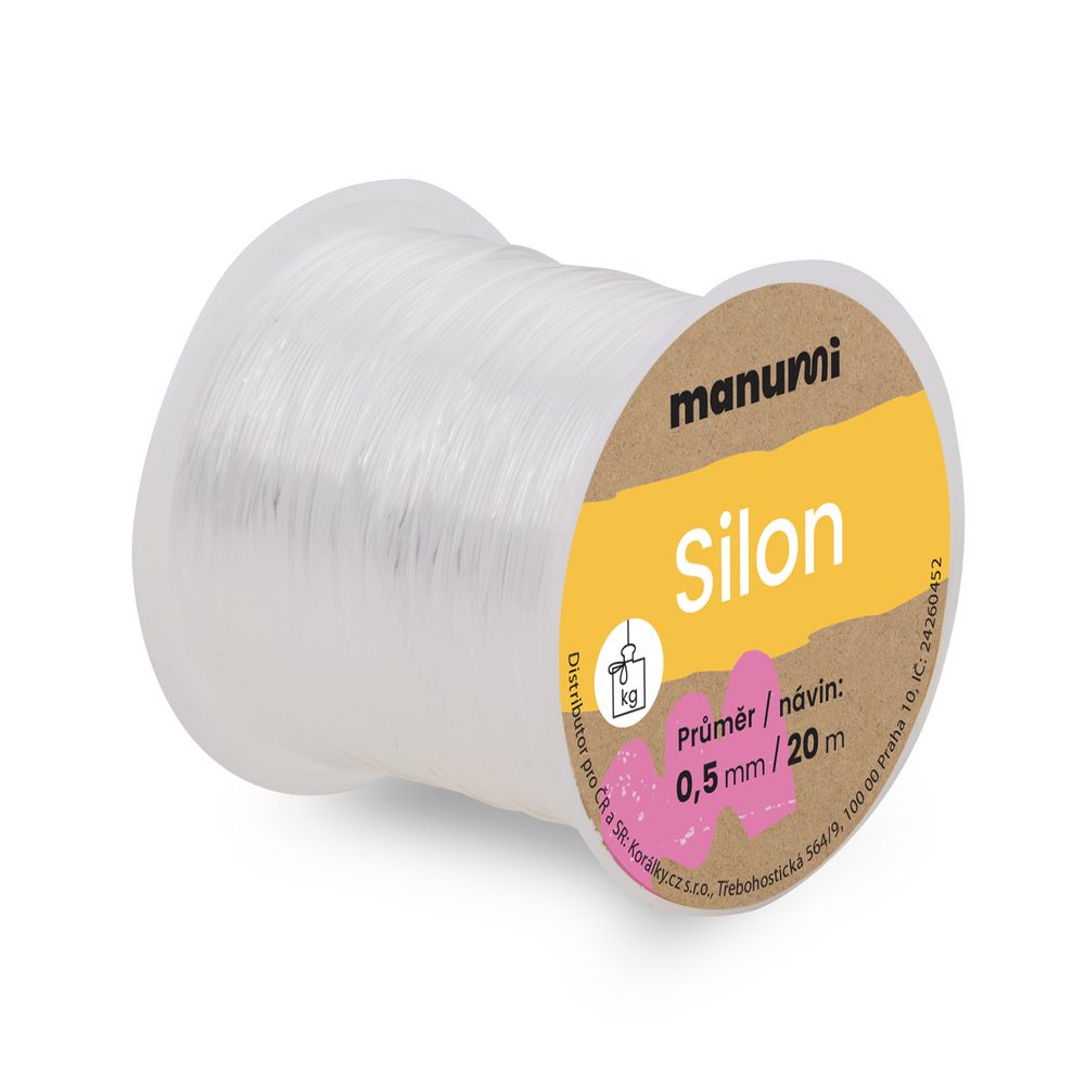 Manumi Vlasec na korálky 0,5 mm/20m - 1 ks