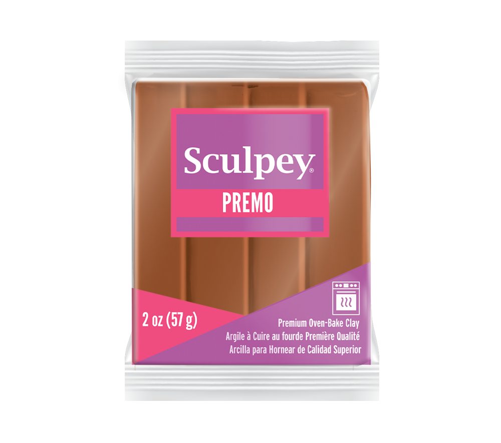 Sculpey PREMO Copper měděná - 5 ks - 5 ks
