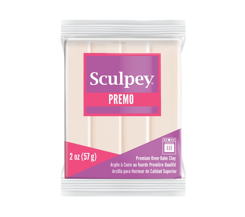 Sculpey PREMO Translucent průhledná - 5 ks - 5 ks