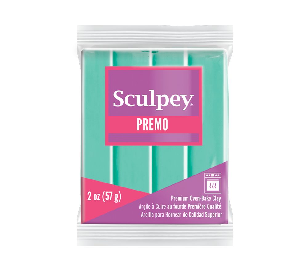 Sculpey PREMO Mint Green mátově zelená - 5 ks - 5 ks