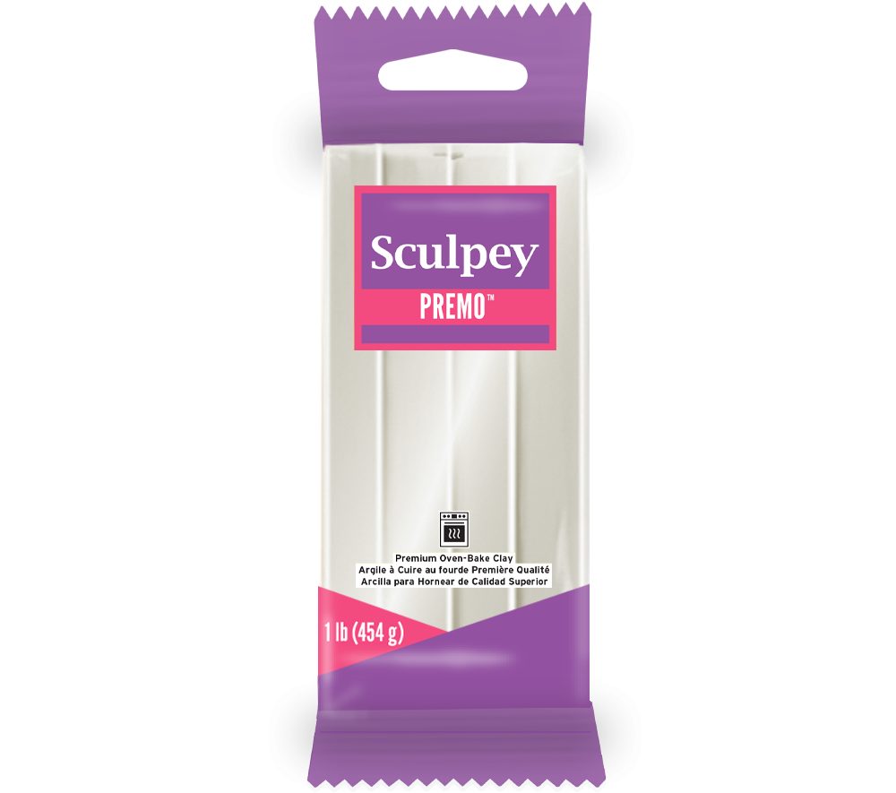 Sculpey PREMO 454g Pearl perleťová - 3 ks