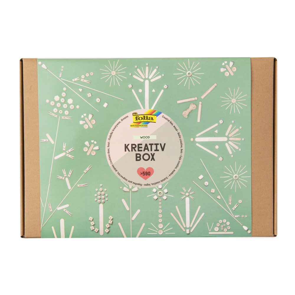 Sada pro kreativní tvoření ze dřeva - 3 sady